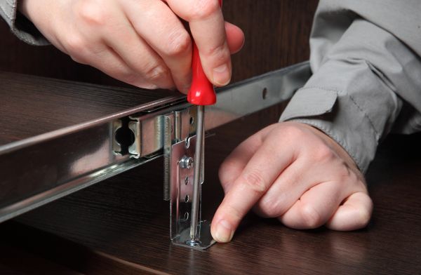 Drawer Track Installation in Huntsville