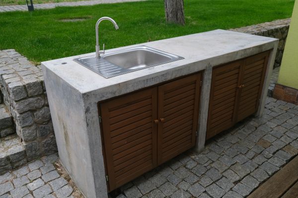Exterior Cabinet Installation in Huntsville
