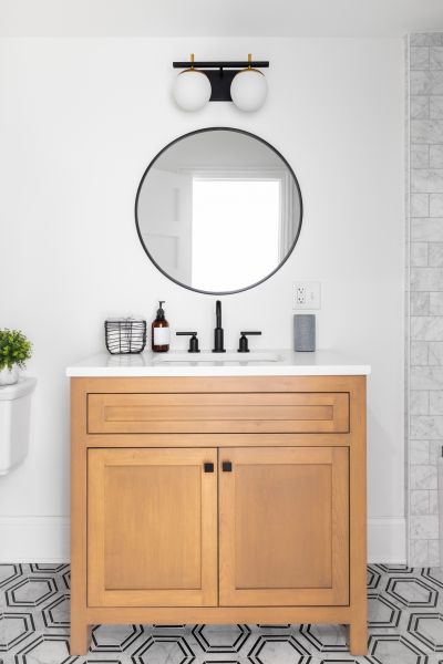 Custom Vanity Installation in Huntsville