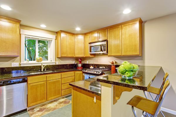 Maple Kitchen Cabinet Service in Huntsville
