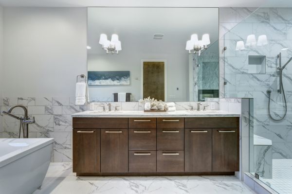 Bathroom Storage Installation in Huntsville